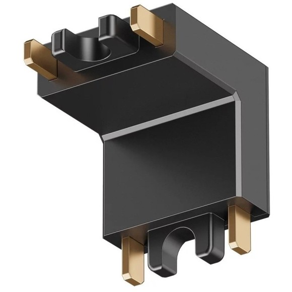 Коннектор с потолка на стену Denkirs AIR TR5212-BK