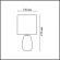 Настольная лампа E14 Lumion EVANA 8173/1T Настольная лампа E14 Lumion EVANA 8173/1T