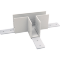 Lightstar Teta 505276-ALU Соединитель белый Т-образный, для накладных и подвесных треков (шинопроводов) серии Teta