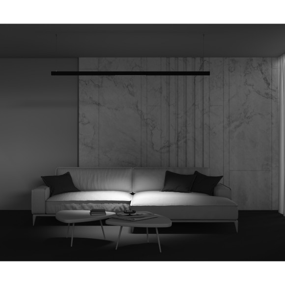 TR031-2-24W3K-B Трековый магнитный светодиодный светильник Maytoni Exility CRI90+ 3000К 1416Лм 36° 24Вт