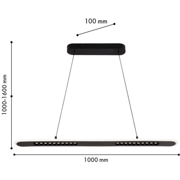 Подвесной светильник Strimler 4473-2P