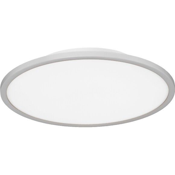 ST Luce TASSEN SLE1811-502-01 Светильник потолочный металлический накладной декоративный интерьерный, основание металл белый, плафон акрил матовый белый, диаметр 49см, LED 42Вт 4000K 3360Лм CRI80 120° IP20 220В