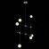 SL429.403.06 Светильник подвесной ST-Luce Черный, Золото/Белый G9 6*5W BASTONCINO