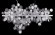 Светильник подвесной Crystal Lux DESEO SP12 L1000 SILVER
