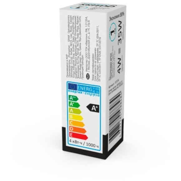 10724 Лампа Gauss Elementary G4 12V 4W 400lm 4100K керамика LED 1/10/200