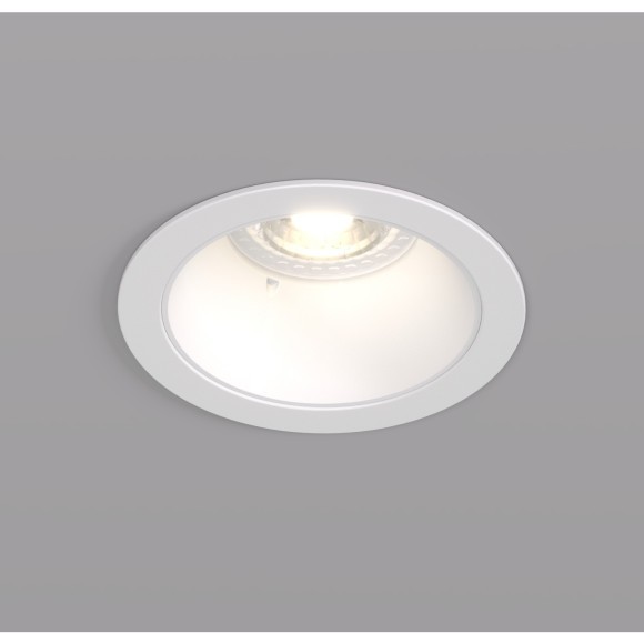 DK2026-WH Встраиваемый светильник IP20 макс 50Вт GU10 белый алюминий DK2026-WH Встраиваемый светильник IP20 макс 50Вт GU10 белый алюминий