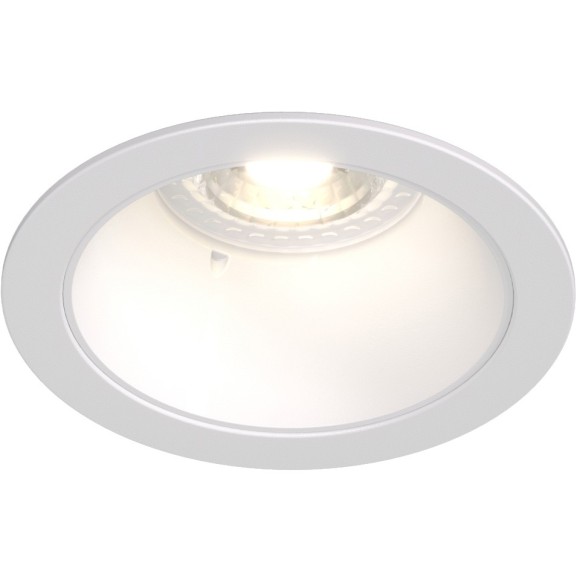 DK2026-WH Встраиваемый светильник IP20 макс 50Вт GU10 белый алюминий DK2026-WH Встраиваемый светильник IP20 макс 50Вт GU10 белый алюминий