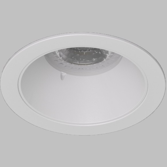 DK2026-WH Встраиваемый светильник IP20 макс 50Вт GU10 белый алюминий DK2026-WH Встраиваемый светильник IP20 макс 50Вт GU10 белый алюминий