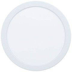 99151 Светодиодный встраиваемый светильник FUEVA 5, 17W (LED), ?216, ET26, 2100lm, 4000K, сталь, белый