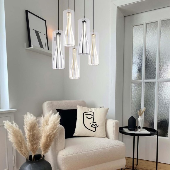 4626-1P, подвес, D150xH500/1500, LEDx20W, 1360LM, 4000K, included