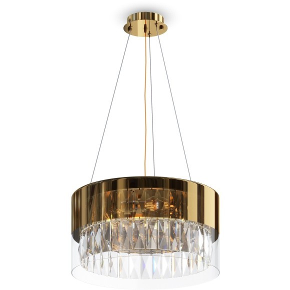 Подвесная люстра хрустальная Wonderland MOD313PL-04G Подвесная люстра хрустальная Wonderland MOD313PL-04G