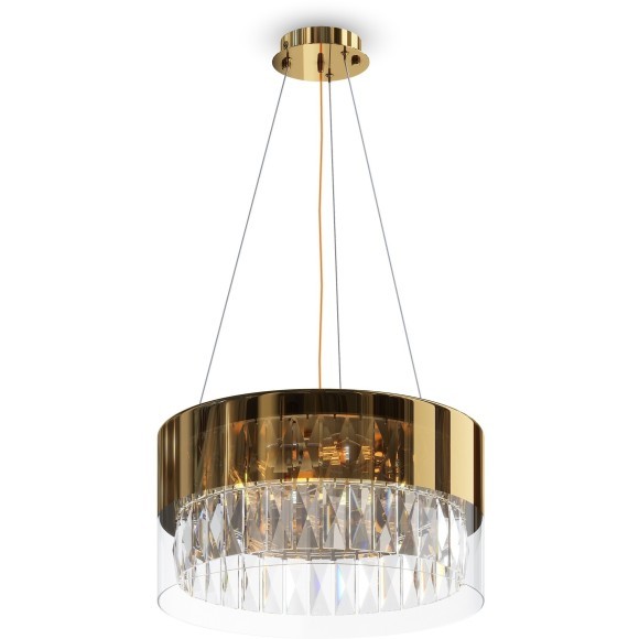 Подвесная люстра хрустальная Wonderland MOD313PL-04G Подвесная люстра хрустальная Wonderland MOD313PL-04G