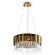 Подвесная люстра хрустальная Wonderland MOD313PL-04G Подвесная люстра хрустальная Wonderland MOD313PL-04G