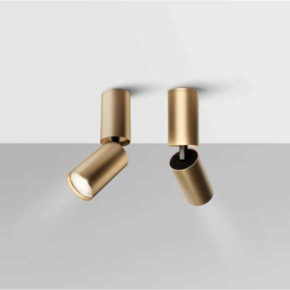 Накладной потолочный светильник Maytoni C051CL-01G Focus S под лампу 1xGU10 10W