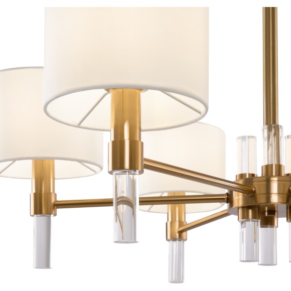 Люстра подвесная Freya FR5186PL-06BS Lino под лампы 6xE14 40W