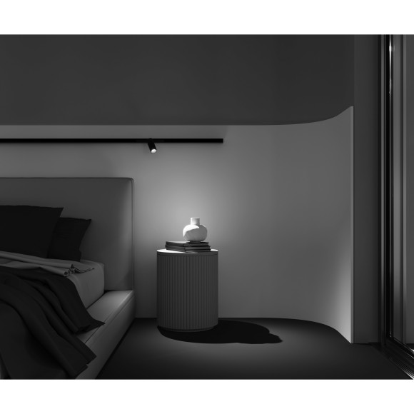 TR032-2-5W2.7K-M-B Трековый магнитный светодиодный светильник Maytoni Exility CRI90+ 2700К 440Лм 36° 5Вт