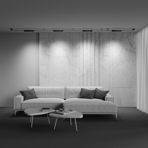 Светильник светодиодный на текстильный шинопровод Maytoni Parity TR128B-12W3K-M-B 955лм 12Вт CRI90