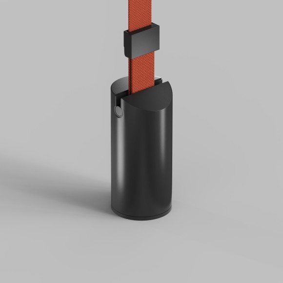 Утяжелитель для отвесного монтажа шинопровода-ремня Denkirs Belty TR5516-BK