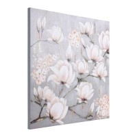 423164 ALAMINOS Картина на холсте L1000 H1000 B37 дерево белый бежевый серый