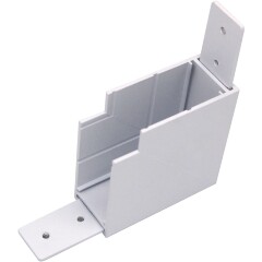 Lightstar Teta 505136-ALU Соединитель белый вертикальный, для перехода с потолка на стену, для накладных треков (шинопроводов) серии Teta Lightstar Teta 505136-ALU Соединитель белый вертикальный, для перехода с потолка на стену, для накладных треков (шинопроводов) серии Teta