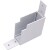 Lightstar Teta 505136-ALU Соединитель белый вертикальный, для перехода с потолка на стену, для накладных треков (шинопроводов) серии Teta