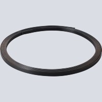 Crystal Lux CLT 0.117 01 L1000 BL 1407/037 Гибкий черный шинопровод, цена за 1 метр, минимальная кратность продажи 10 метров, 18x5мм, трековая серия TRACE 48V