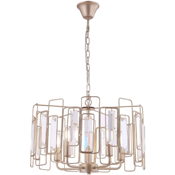 Подвесная люстра хрустальная Rowena FR5045PL-05G