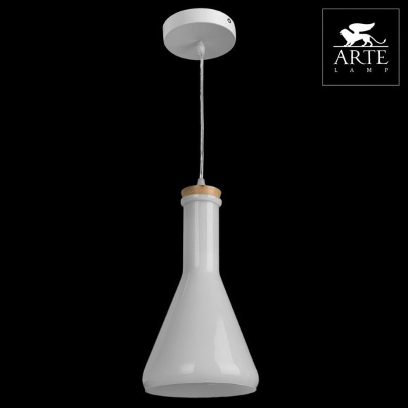 Подвесной светильник с 1 плафоном Arte Lamp A8114SP-1WH ACCENTO под лампу 1xE14 40W