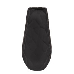 421181 BULUAN Декоративная ваза алюминий черный L140, B120, H290