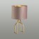 5661/1T MODERNI LN23 122 матовое золото, розовый Настольная лампа E14 40W 220V STACY