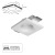 Точечный встраиваемый светильник Arte Lamp INVISIBLE A9283PL-1WH
