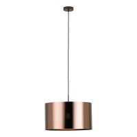 39356 SAGANTO Подвесной светильник SAGANTO 1 с 1 лампой E27, 60Вт, металл, пластик, коричневый