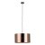 39356 SAGANTO Подвесной светильник SAGANTO 1 с 1 лампой E27, 60Вт, металл, пластик, коричневый