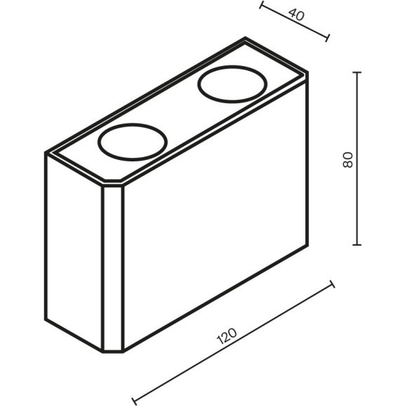 Архитектурная подсветка Outdoor O433WL-L4W3K