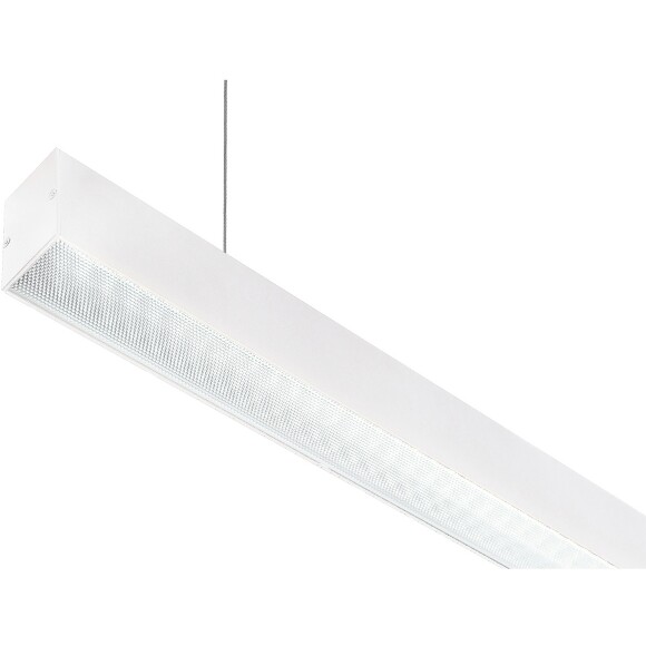 DK9124-WH Линейный белый светодиодный влагозащищенный светильник 125см, накладной/подвесной, тросы 2м в компл. 30Вт 2600Лм 4000К 120° CRI90 RAL9005 IP44 DENKIRS HALS DK9124-WH Линейный белый светодиодный влагозащищенный светильник 125см, накладной/подвесной, тросы 2м в компл. 30Вт 2600Лм 4000К 120° CRI90 RAL9005 IP44 DENKIRS HALS
