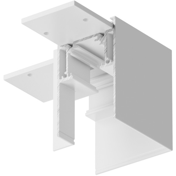 Угловой коннектор для накладных шинопроводов Maytoni Gravity TRA004CL-21W