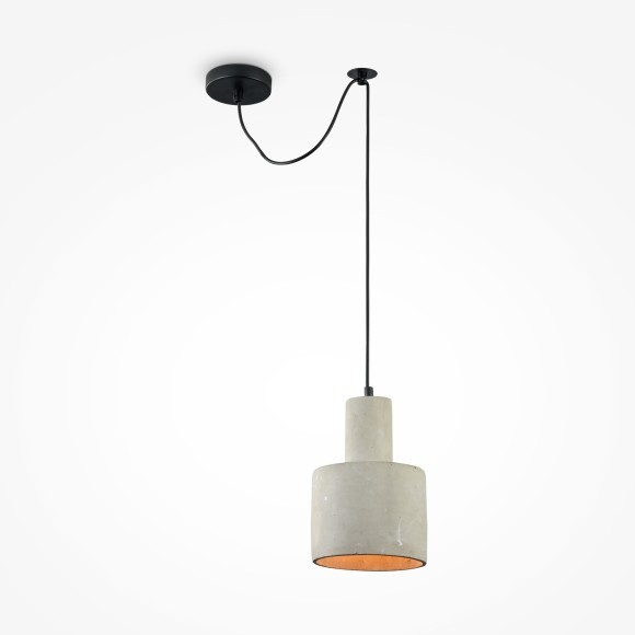 Подвесной светильник с 1 плафоном Maytoni T439-PL-01-GR Broni под лампу 1xE27 60W