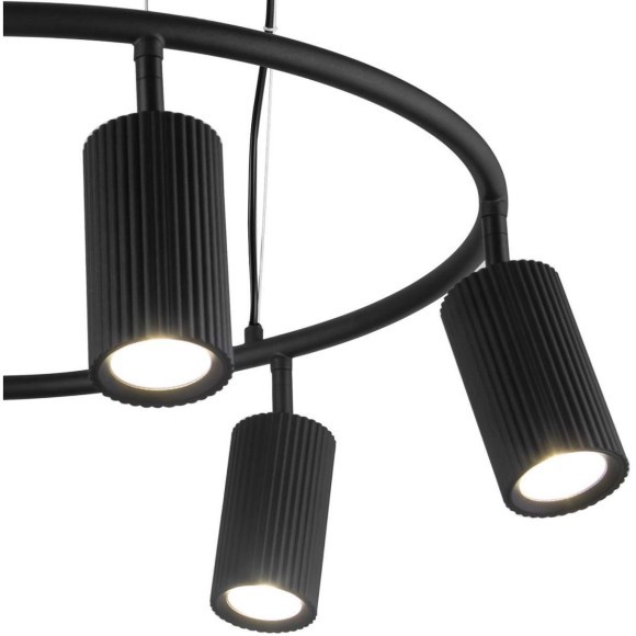 4635-6P, подвесная люстра, D600xH230/1500, 6xGU10x35W, excluded