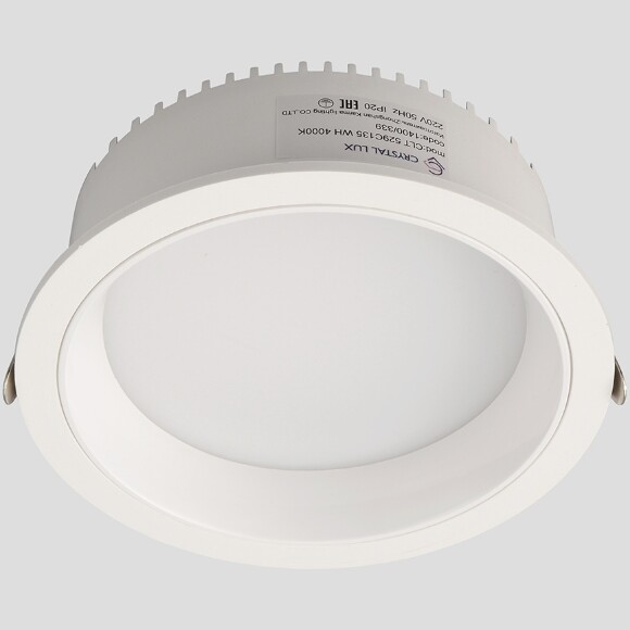 Светильник встраиваемый Crystal Lux CLT 529C135 WH 4000K 1400/339