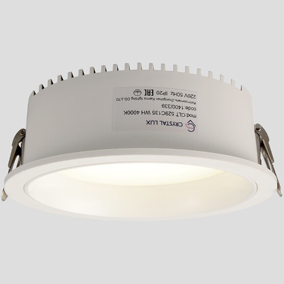 Светильник встраиваемый Crystal Lux CLT 529C135 WH 4000K 1400/339