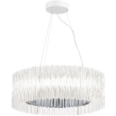 SL6012.103.01 Светильник подвесной ST-Luce Хром/Прозрачный LED 1*64W NAZARE