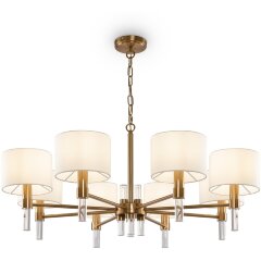 Люстра подвесная Freya FR5186PL-08BS Lino под лампы 8xE14 40W