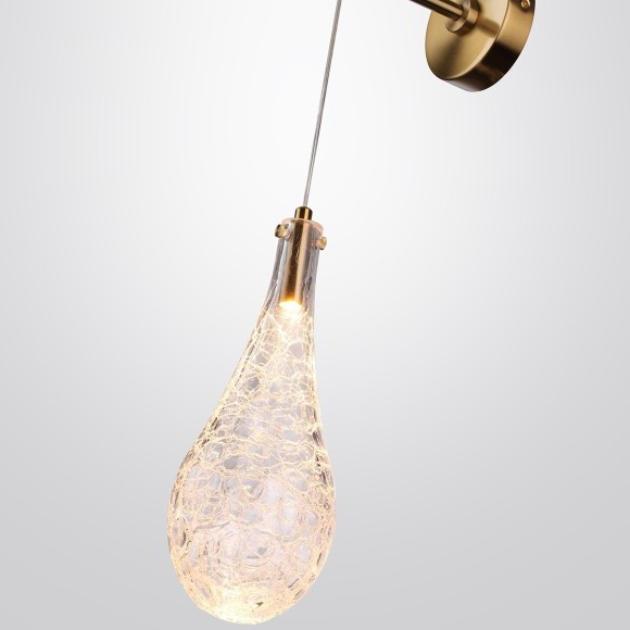 Настенный светильник IP20 LED 4W 300Лм 3000K 180° 220V BRAID 7147/5WL