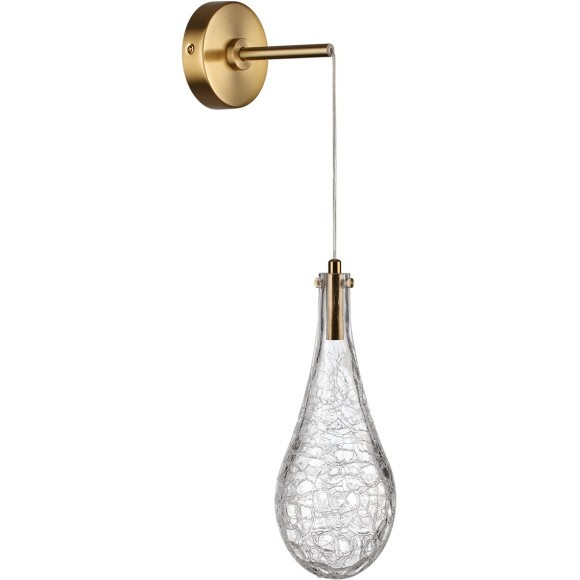 Настенный светильник IP20 LED 4W 300Лм 3000K 180° 220V BRAID 7147/5WL