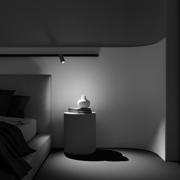 TR032-2-12W2.7K-M-B Трековый магнитный светодиодный светильник Maytoni Exility CRI90+ 2700К 720Лм 36° 12Вт