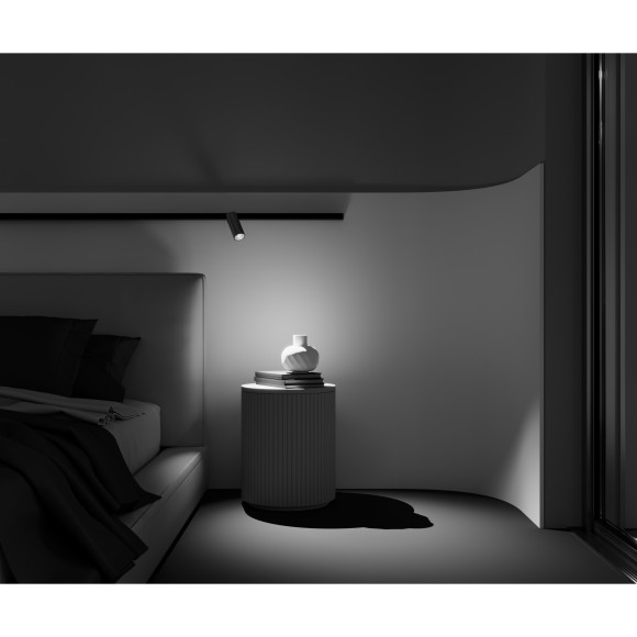 TR032-2-12W2.7K-M-B Трековый магнитный светодиодный светильник Maytoni Exility CRI90+ 2700К 720Лм 36° 12Вт