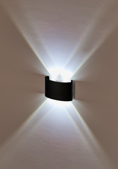 Светильник настенный LED 4x1W 4200K Черный 220V IP54 IL.0014.0001-4 BK