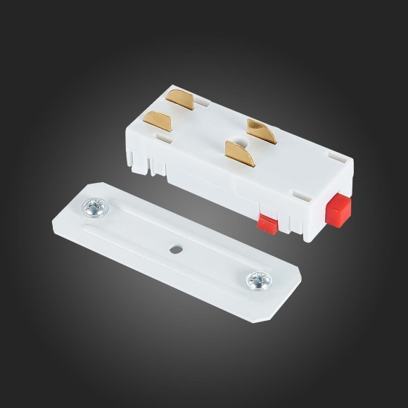 ST015.522.10 Коннектор питания прямой белый SKYLINE 220 ST015.522.10 Коннектор питания прямой белый SKYLINE 220