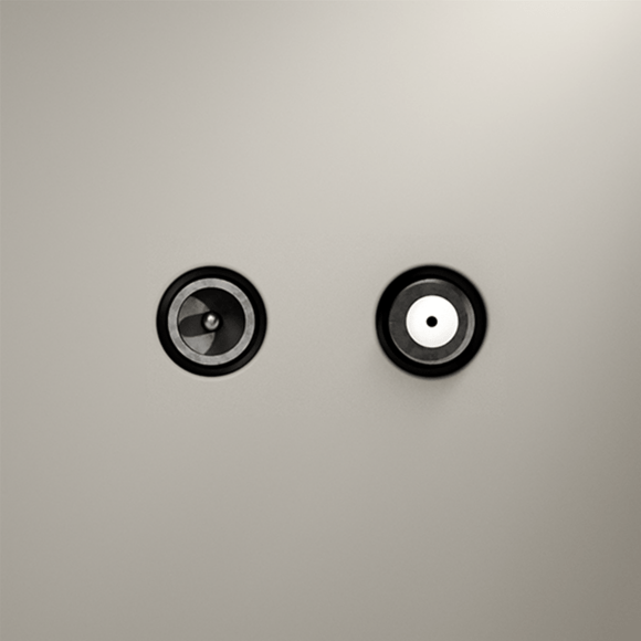 VLS060403 Розетка телевизионная оконечная для кабелей RG 6 - SAT 50 - SAT 703 - DG 113 (TV+SAT) (Телевизионный + Спутниковый) кашемирового цвета VOLTUM S70 (кашемир)