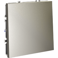 VLS010104 Выключатель встраиваемый одноклавишный шелкового цвета 10А (2200 Ватт) VOLTUM S70 (шелк)